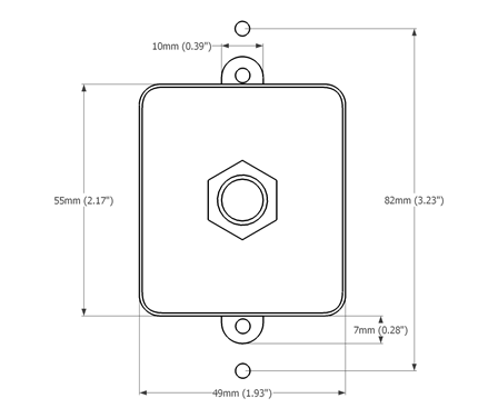 DCM100 Mounting Template.eps