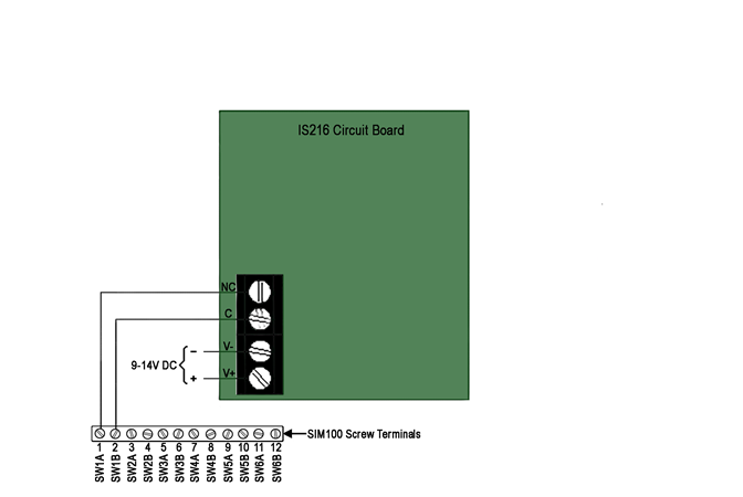 IS216 wiring diagram