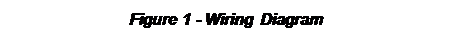 Text Box: Figure 1 - Wiring Diagram